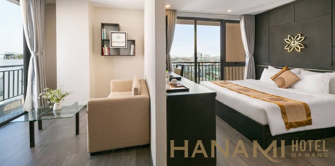 Khách sạn Hanami Đà Nẵng - Phòng sạch sẽ, view sống ảo cực chill