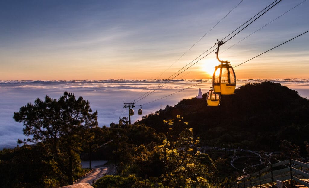 Hoàng Hôn Bà Nà Hills tuyệt đẹp