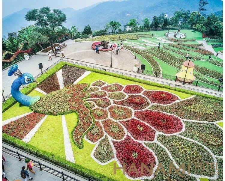 Top 20 điểm check-in, sống ảo tại Bà Nà Hills - Đà Nẵng 3 Vườn hoa Le Jardin