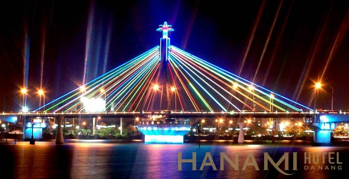 Đẹp ngất ngay với cầu Sông Hàn Đà Nẵng về đêm 