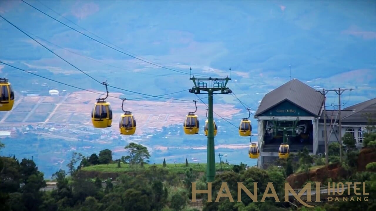 Thông tin về cáp treo Bà Nà hills chi tiết từ A - Z 1 Du lịch Bà Nà Hills hưởng ngoại cáp treo từ trên cao