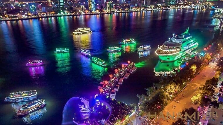 Han River Cruise: Enjoy the charm of Da Nang at night 4 du thuyền sông Hàn Đà Nẵng