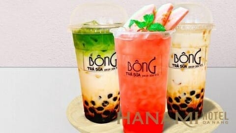 Review trà sữa Bông Đà Nẵng