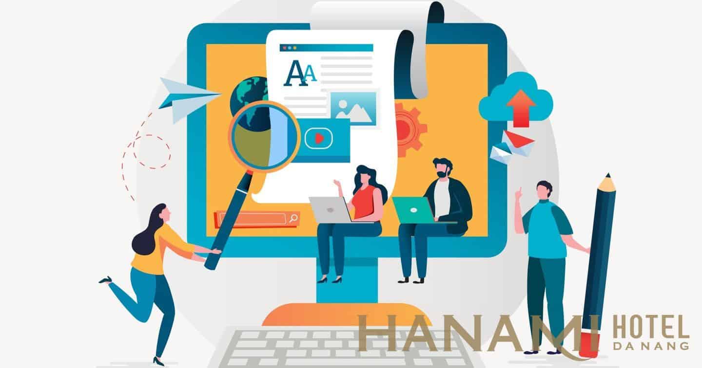 content marketing khách sạn