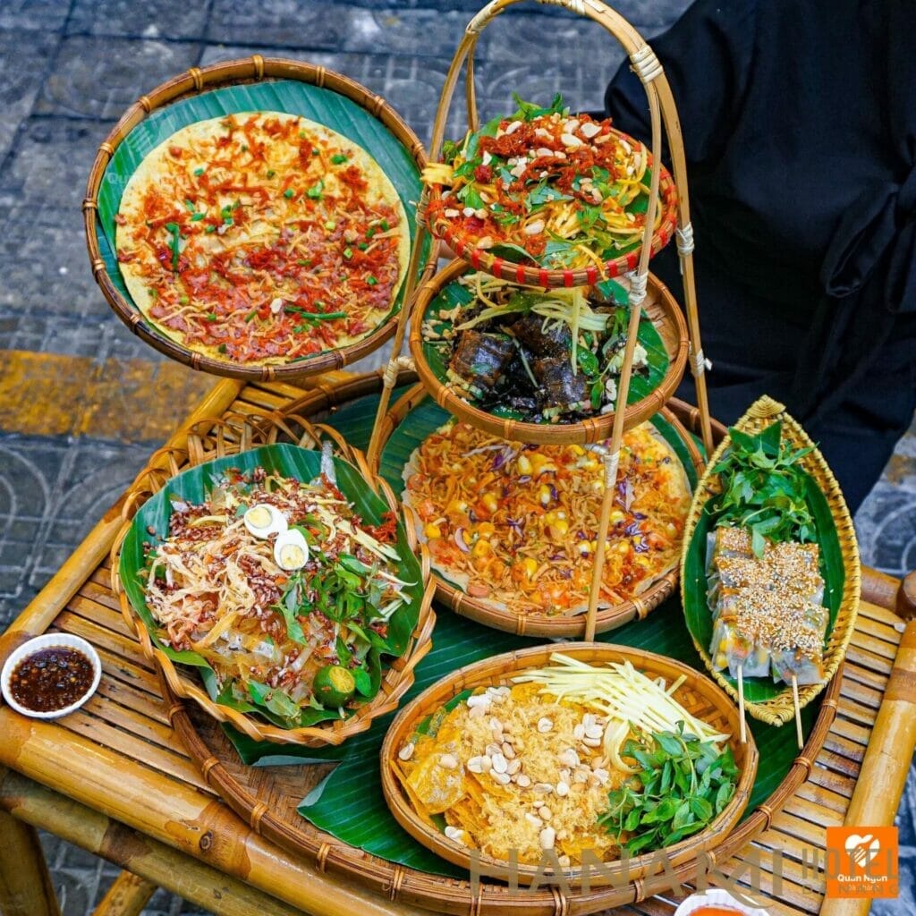 Review Buffet Gióng bánh tráng Đà Nẵng