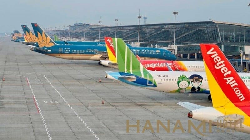 Những hãng hàng không hoạt động tại sân bay