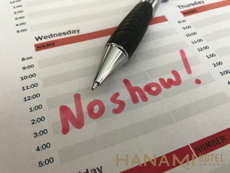 no show trong kinh doanh khách sạn