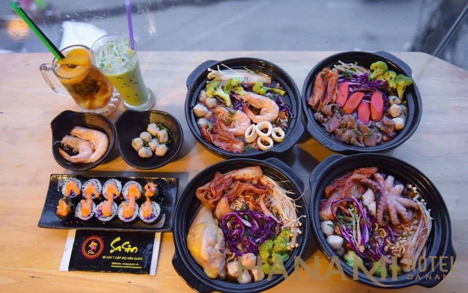 Da Nang Sasin Spicy Noodles - Famous Korean Spicy Noodle Shop Chain 3 Mỳ cay Sasin Đà Nẵng