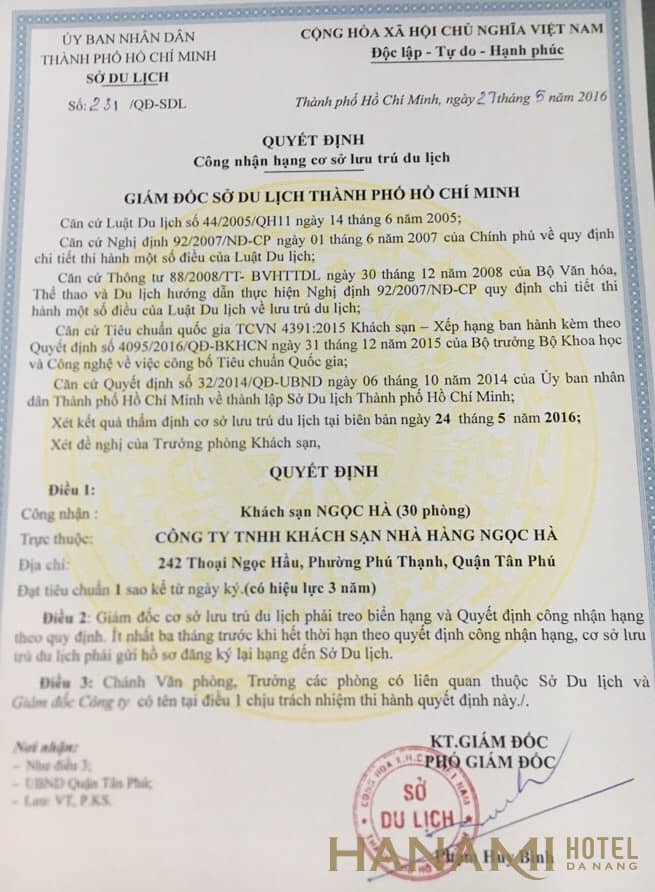 Hộ kinh doanh có được kinh doanh khách sạn không? 3 Hộ kinh doanh có được kinh doanh khách sạn hay không?