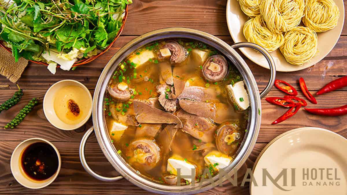 Lẩu bò Học - Review quán lẩu bò ngon nức tiếng tại Đà Nẵng 2 lẩu bò Học