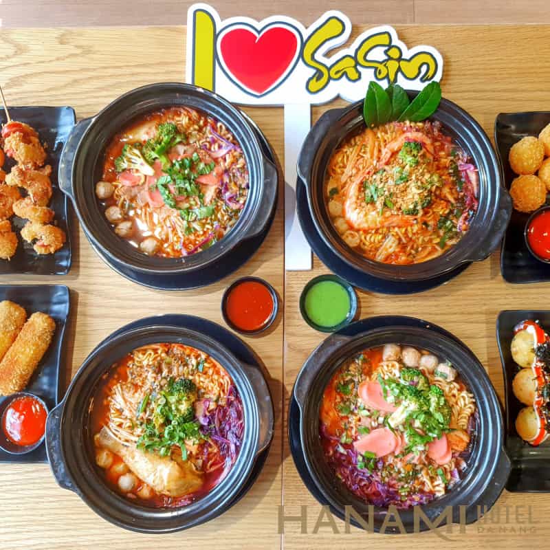 Da Nang Sasin Spicy Noodles - Famous Korean Spicy Noodle Shop Chain 6 Mỳ cay Sasin Đà Nẵng