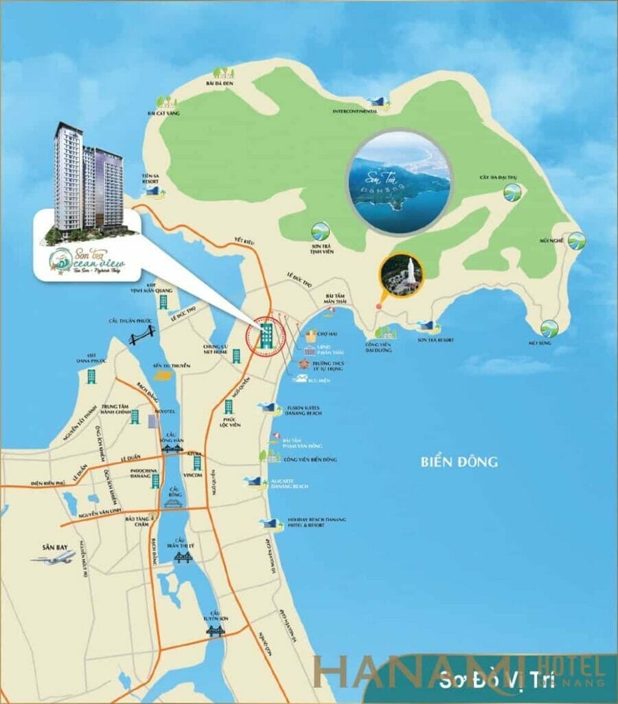 Phân tích vị trí căn hộ Ocean View Đà Nẵng