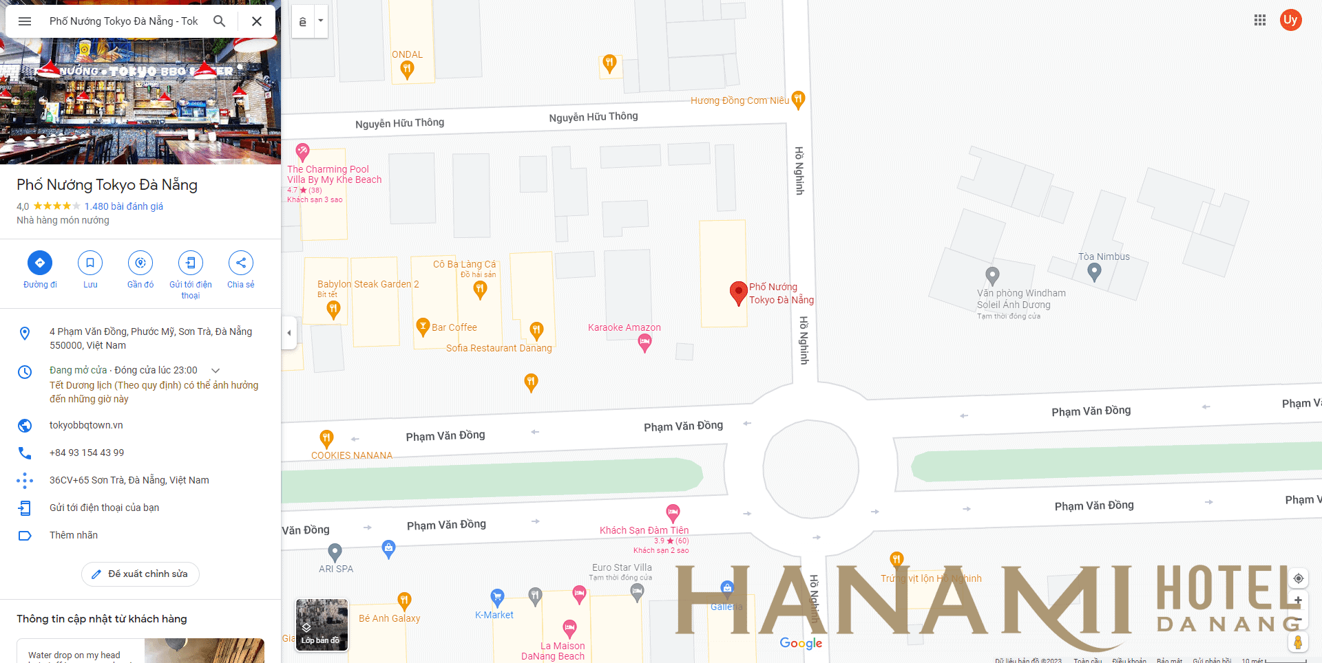 phố nướng tokyo đà nẵng