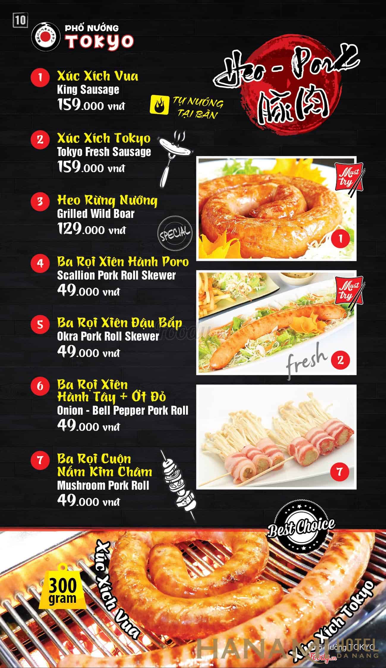 Phố nướng Tokyo Đà Nẵng - Văn hóa Nhật Bản giữa lòng thành phố 6 phố nướng tokyo đà nẵng