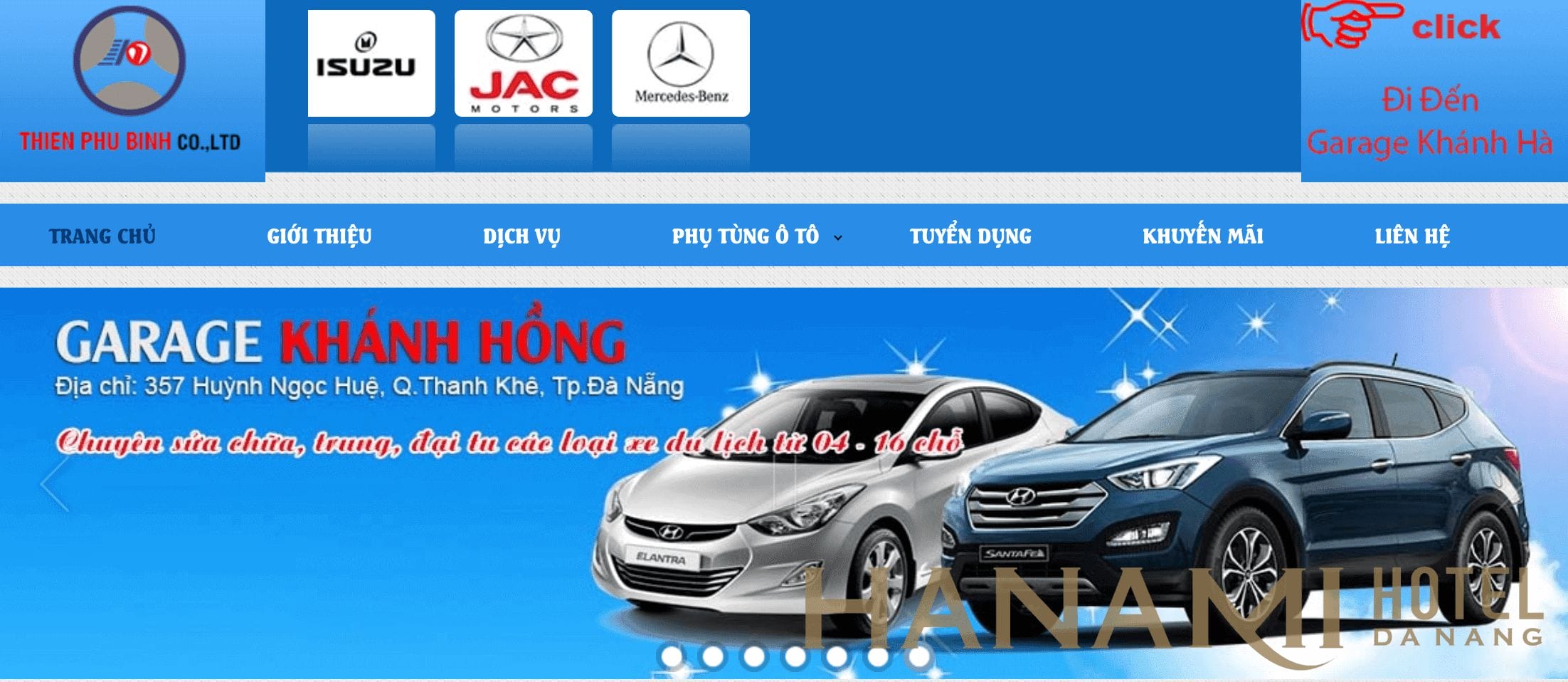 gara ô tô Đà Nẵng 