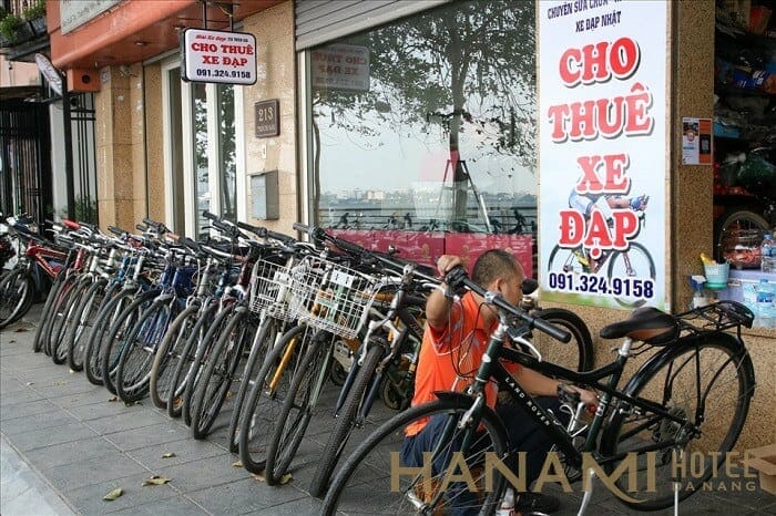 thuê xe đạp Hội An ở đâu 
