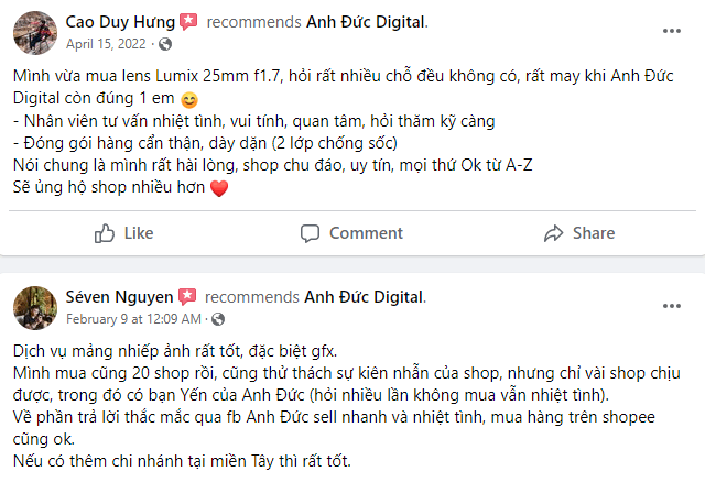 Chụp ảnh thẻ đẹp Đà Nẵng - Gợi ý 10 địa chỉ đáng ghé nhất 2 Nguồn: Hình ảnh đánh giá trung tâm Anh Đức trên Fanpage