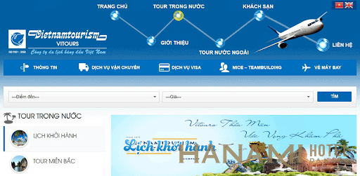 Công ty CP Du lịch Việt Nam Vitours