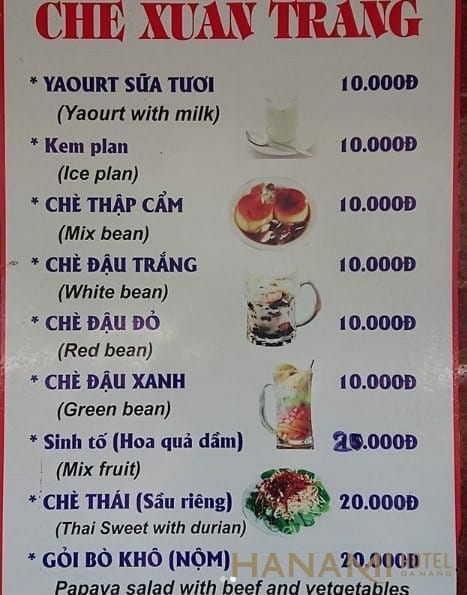 Chè Xuân Trang Đà Nẵng