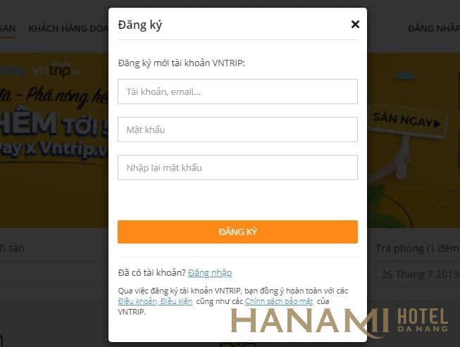 Hướng dẫn đăng ký bán phòng trên vntrip.vn 3 Hướng dẫn đăng ký bán phòng trên vntrip.vn