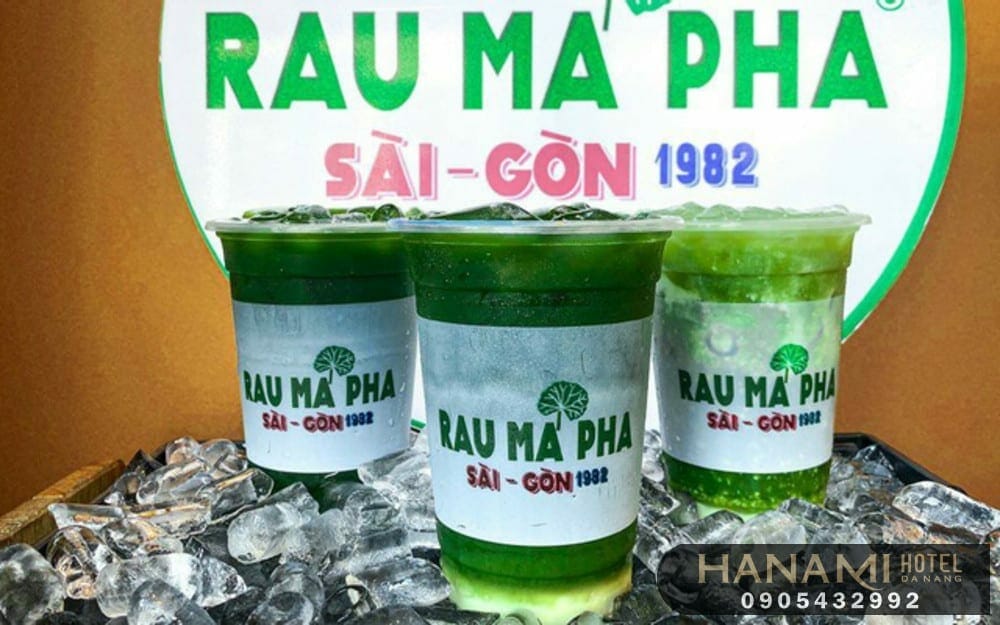 Rau má pha Sài Gòn 1982 - cửa hàng thức uống có uy tín tại Đà Nẵng