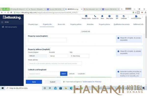 Hướng dẫn đăng ký bán phòng trên ctrip.com