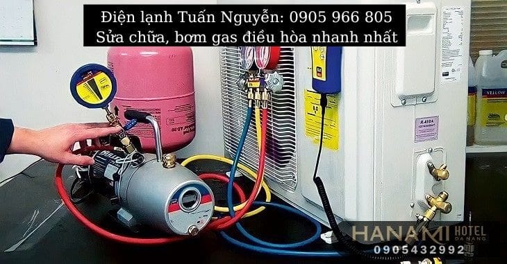 Bơm gas điều hòa ở Đà Nẵng