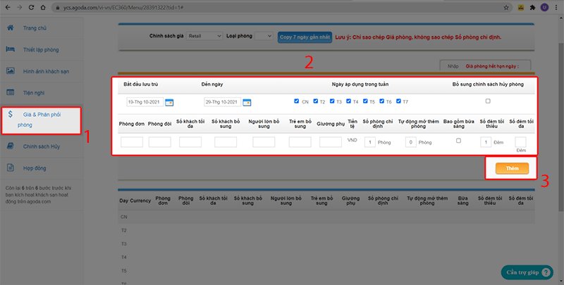 Hướng dẫn đăng ký bán phòng trên agoda.com