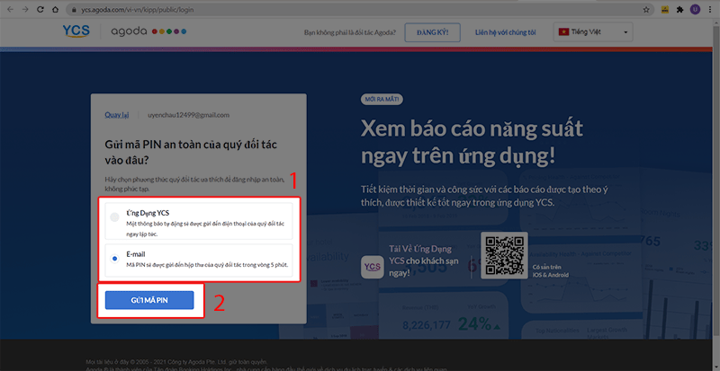 Hướng dẫn đăng ký bán phòng trên agoda.com