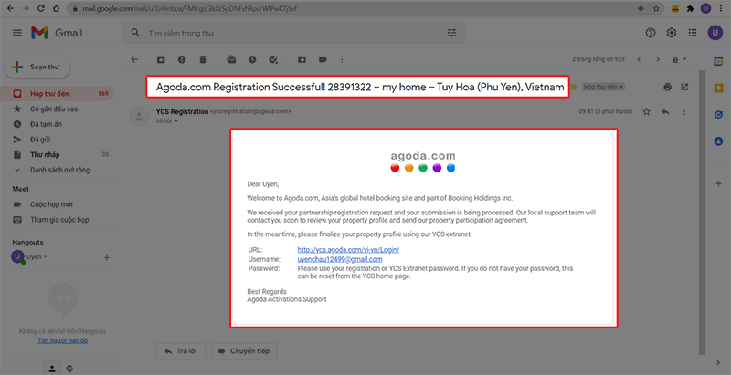 Hướng dẫn đăng ký bán phòng trên agoda.com