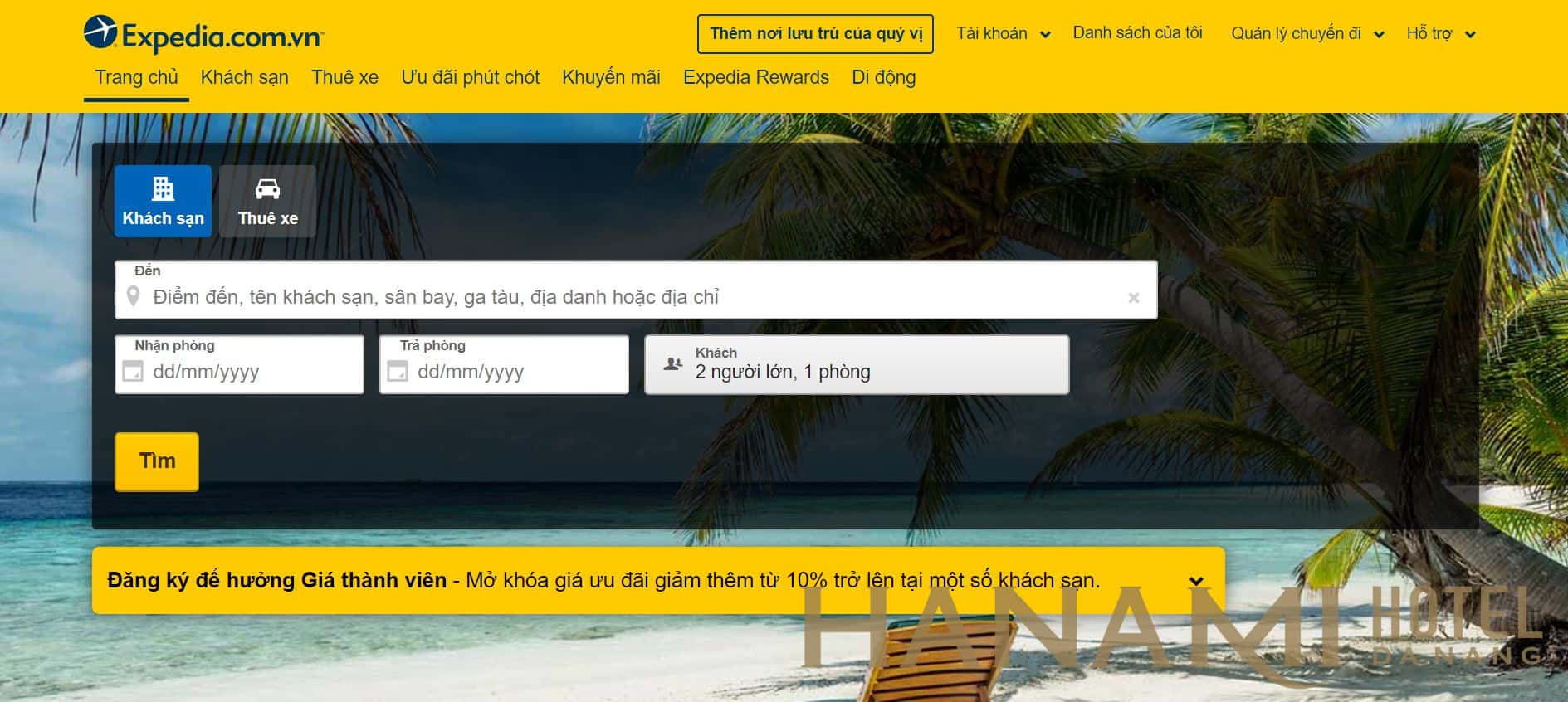  Hướng dẫn đăng ký bán phòng trên expedia.com