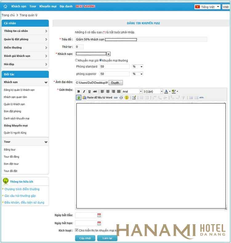 Hướng dẫn đăng ký bán phòng trên Mytour 6 Hướng dẫn đăng ký bán phòng trên Mytour