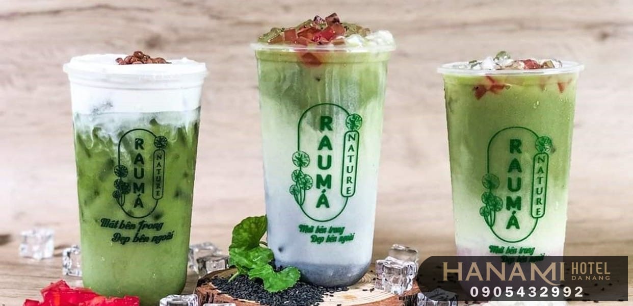 6 địa chỉ nước ép rau má pha Đà Nẵng ngon nhất 1 Rau Má Nature