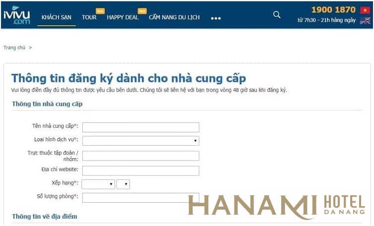 Hướng dẫn đăng ký bán phòng trên ivivu.com 5 Hướng dẫn đăng ký bán phòng trên ivivu.com