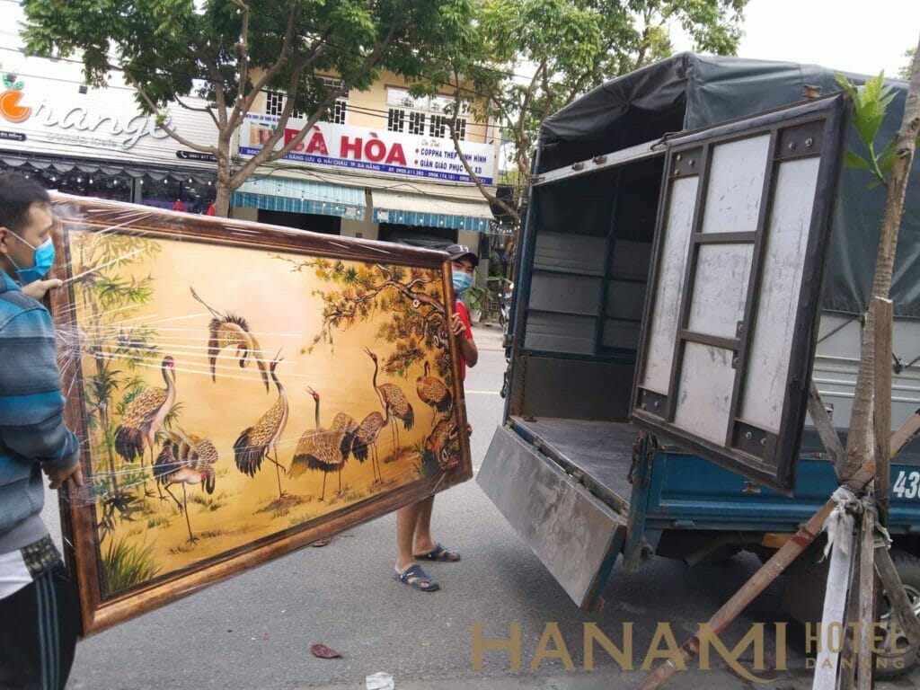 tranh trao tường Đà Nẵng 