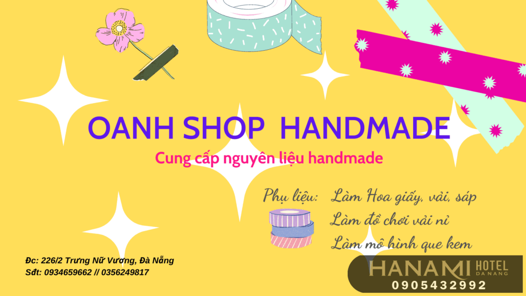 shop bán đồ handmade ở Đà Nẵng
