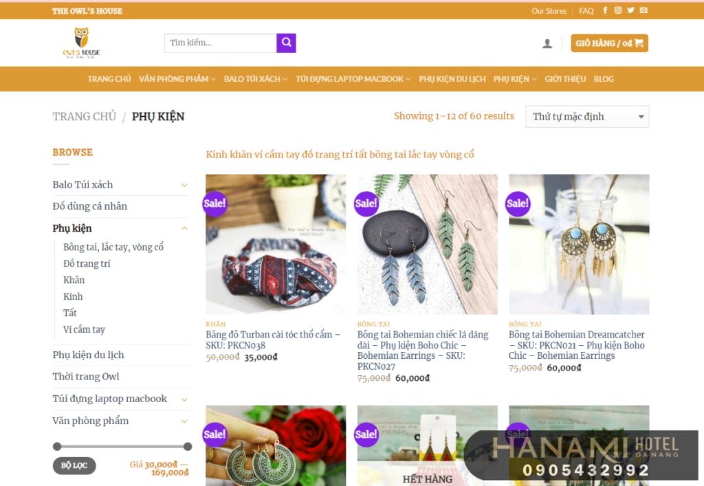 shop bán phụ kiện Đà Nẵng