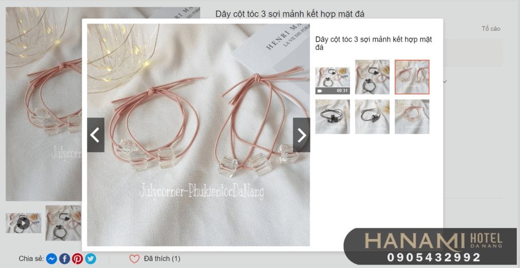 Phụ kiện tóc nữ ở Đà Nẵng