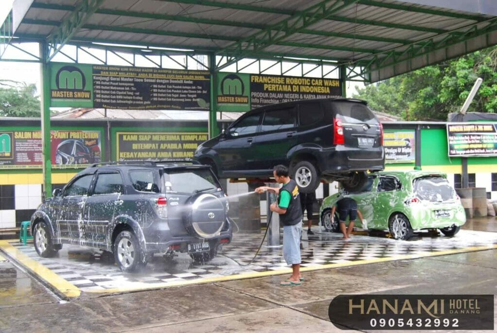 Rửa xe 5S Đà Nẵng