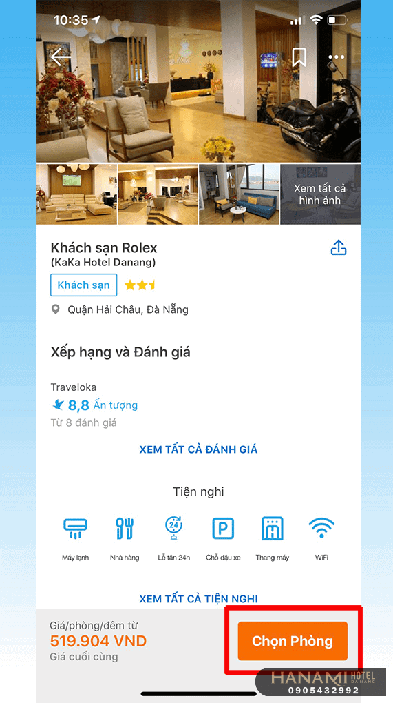 Cách đặt khách sạn Đà Nẵng qua Traveloka nhanh nhất 5 Cách đặt khách sạn Đà Nẵng qua Traveloka