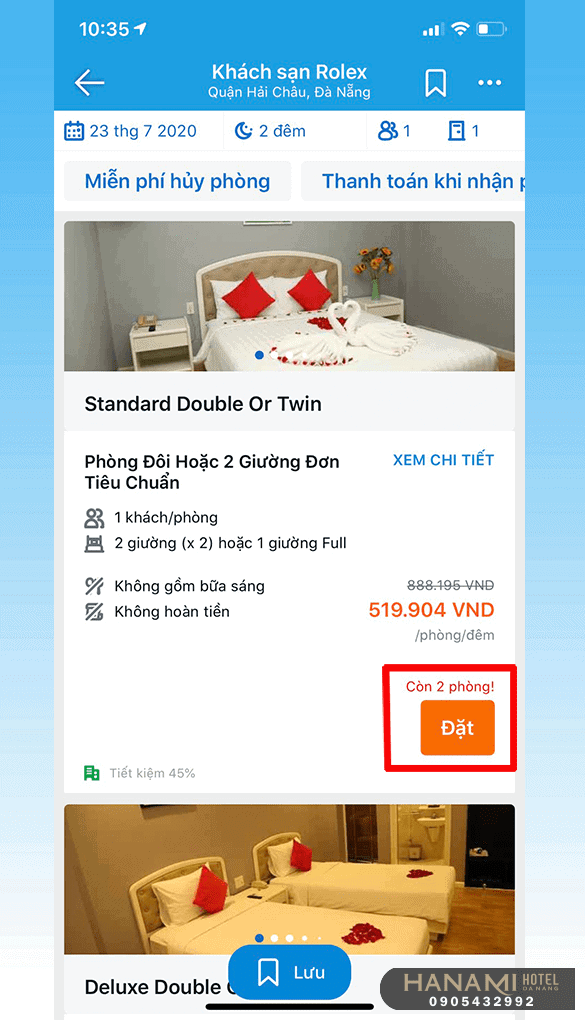 Cách đặt khách sạn Đà Nẵng qua Traveloka nhanh nhất 6 Cách đặt khách sạn Đà Nẵng qua Traveloka