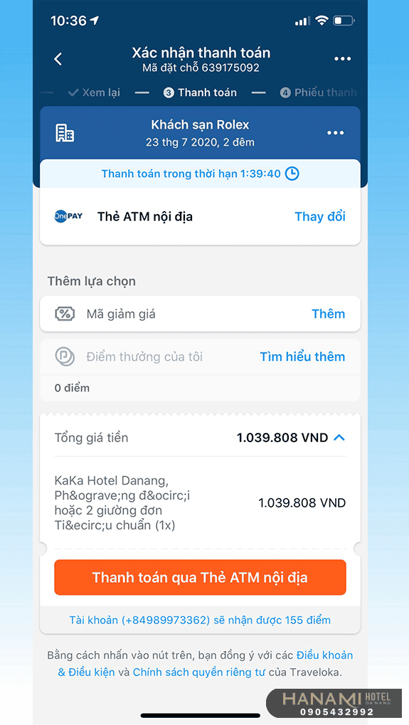 Cách đặt khách sạn Đà Nẵng qua Traveloka nhanh nhất 8 Cách đặt khách sạn Đà Nẵng qua Traveloka