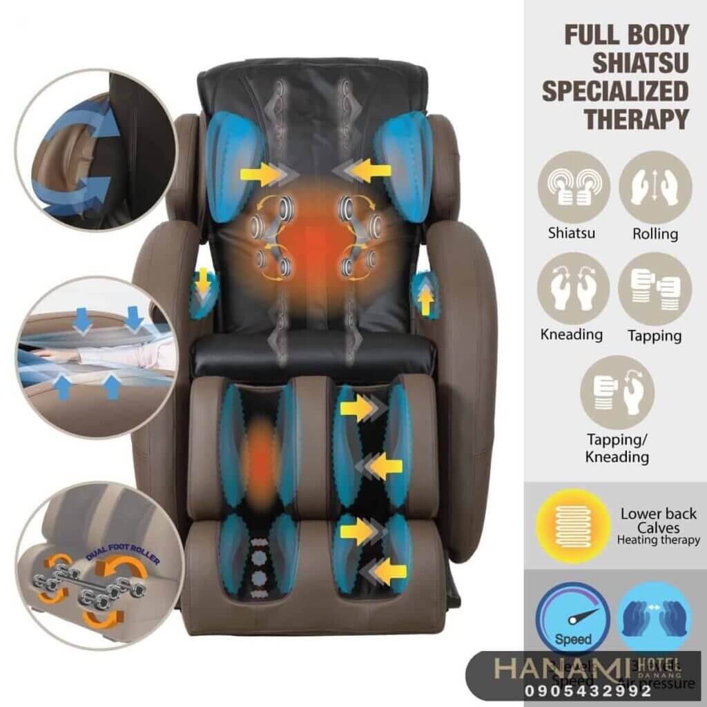 ghế massage tại Đà Nẵng