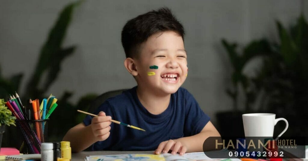 lớp học vẽ cho bé ở Đà Nẵng