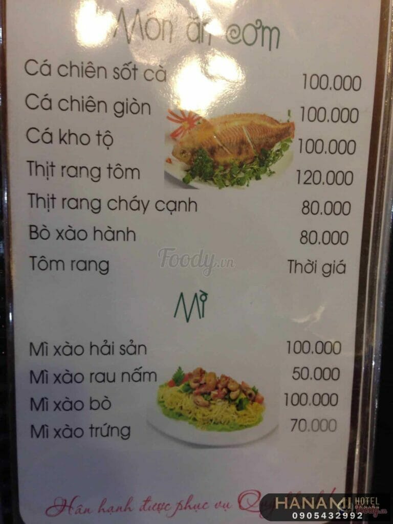 Nhà hàng Hải sản Bé Anh Đà Nẵng