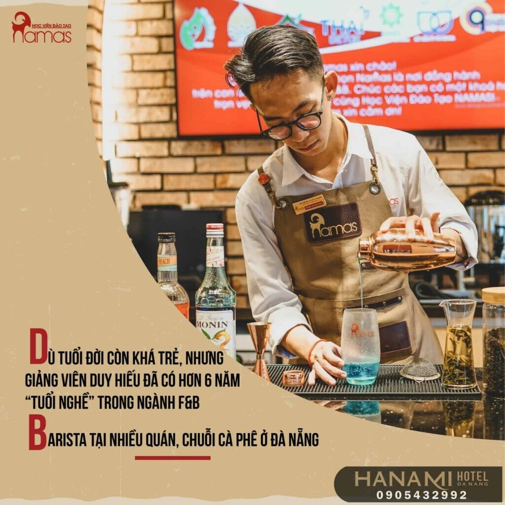 học bartender tại Đà Nẵng