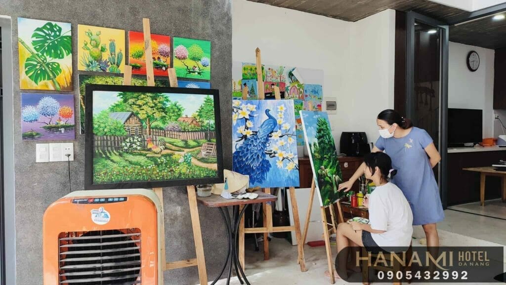 lớp học vẽ cho bé ở Đà Nẵng