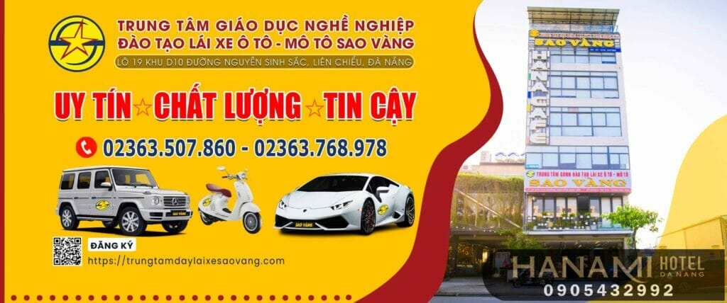 trung tâm học lái ô tô tại Đà Nẵng