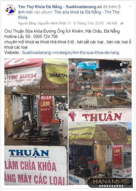  sửa khóa Đà Nẵng