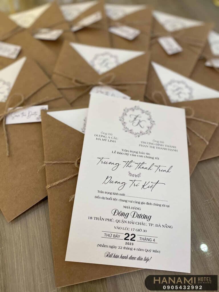 in thiệp cưới giá rẻ Đà nẵng